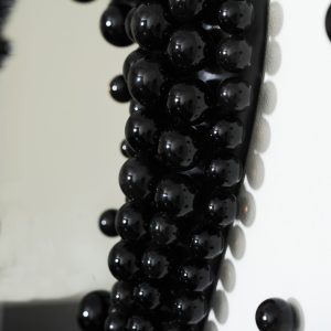 perles d'obsidienne